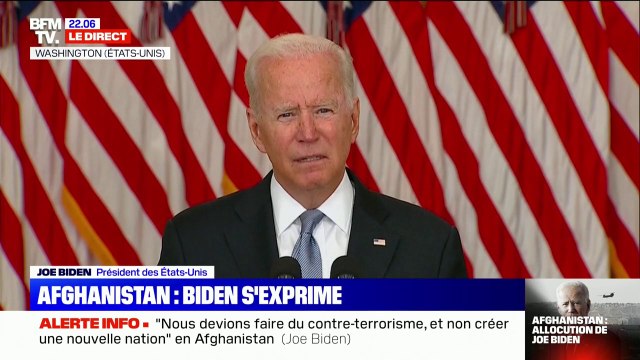 Joe Biden sur la situation en Afghanistan: Conserver les forces américaines en Afghanistan est une mauvaise idée si les forces du pays ne peuvent pas lutter
