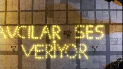 Marmara Depremi'nde hayatını kaybedenler Avcılar'da anıldı