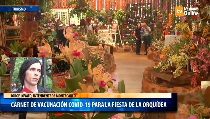 Carnet de vacunación covid-19 para la Fiesta de la Orquídea