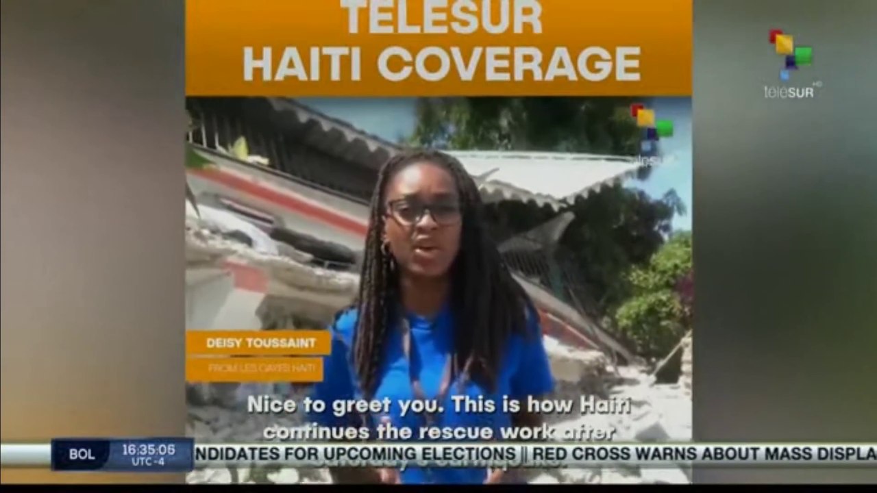 Haiti: Rescue work continues after strong earthquake