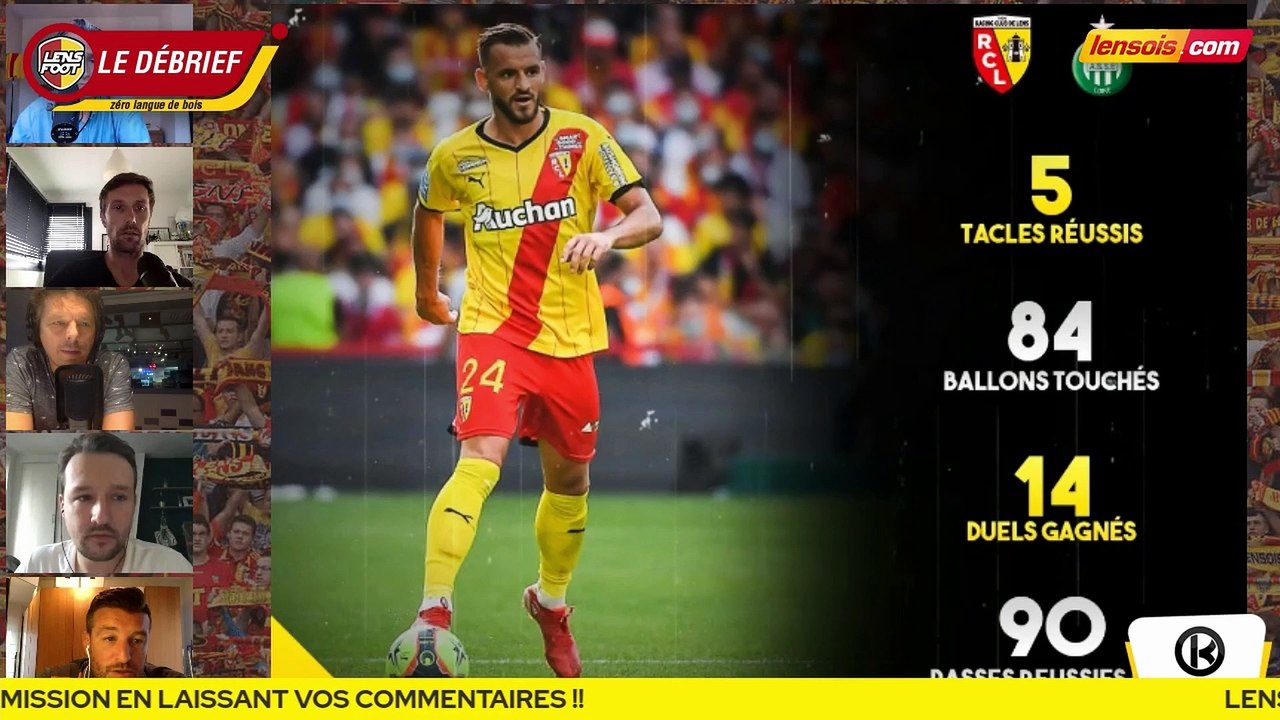LENS FOOT LE DEBRIEF / RCLENS - ST ETIENNE