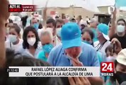 López Aliaga postulará a la alcaldía de Lima en próximas elecciones municipales