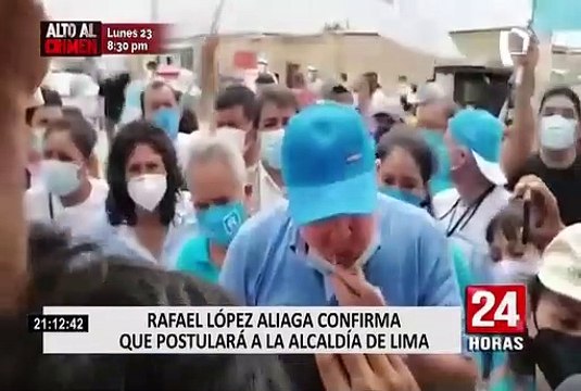 López Aliaga postulará a la alcaldía de Lima en próximas elecciones municipales