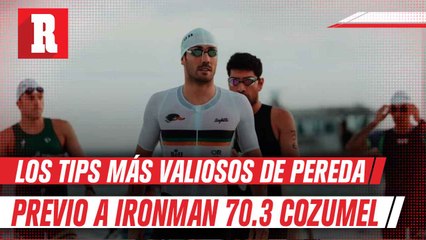 Joaquín Pereda: “La natación en el triatlón es un deporte muy sucio, se convierte en un deporte de contacto"