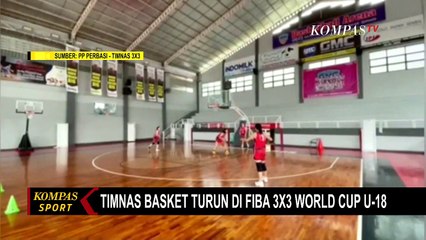 Timnas Basket Turun di FIBA 3x3 World Cup U-18