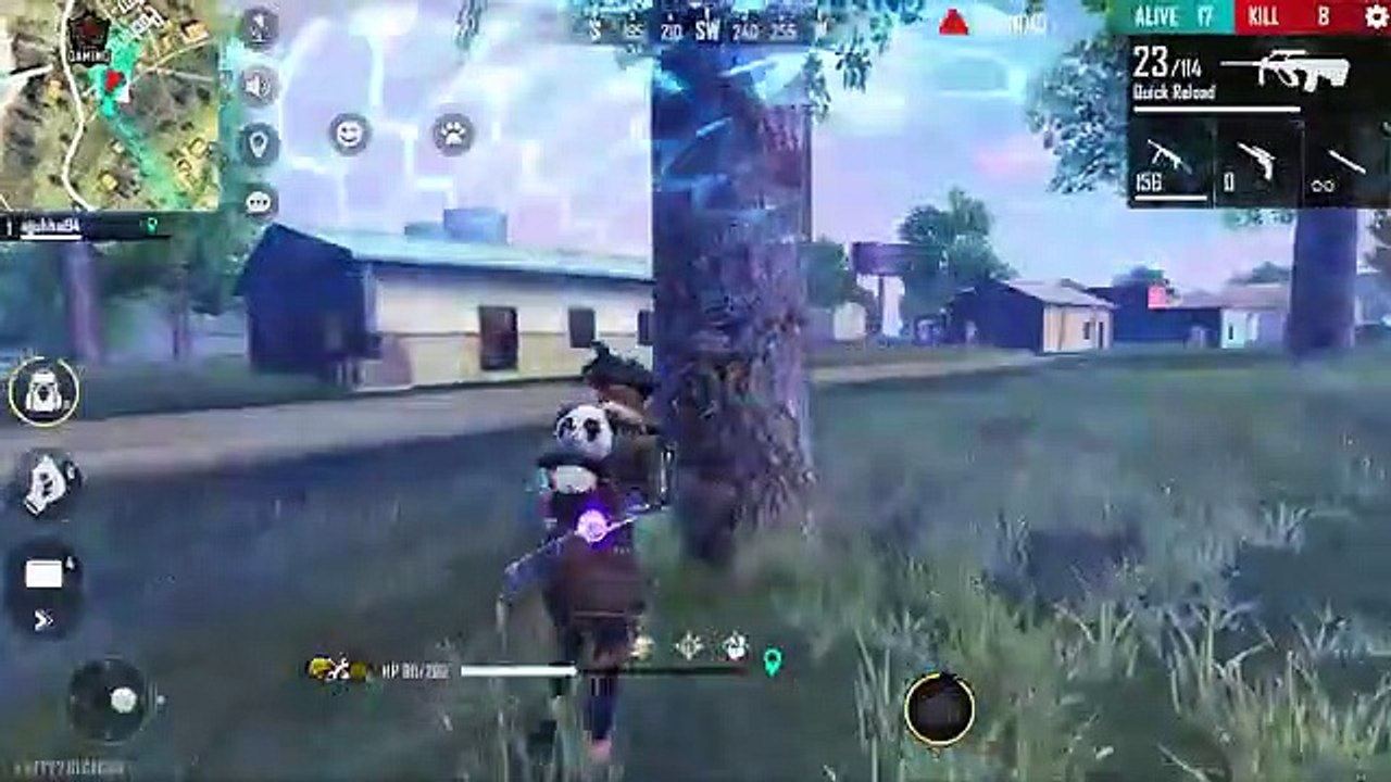 Free Fire 21 Kill Solo vs Squad Ak47 Best Gameplay _ Garena Free Fire