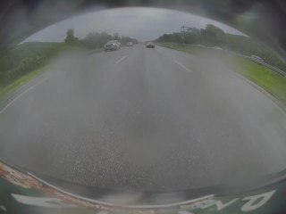 Fleeing Car Flips into Oncoming Thruway Traffic