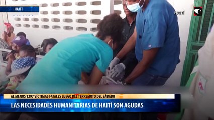 Las necesidades humanitarias de Haití son agudas