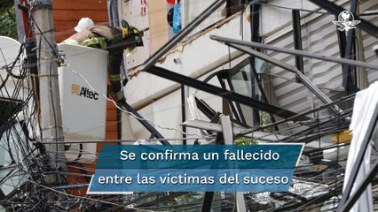 Explosión en Benito Juárez, sube a 29 el número de lesionados