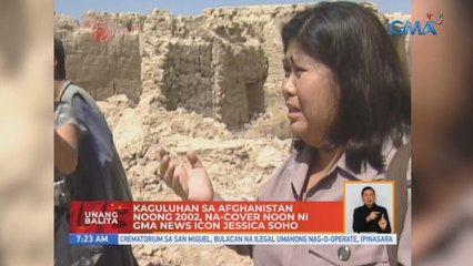 Kaguluhan sa Afghanistan noong 2002, na-cover noon ni GMA News icon Jessica Soho | UB