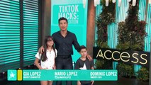 Mario Lopez's Kids Gia and Dominic Test If TikTok Hacks Really Work