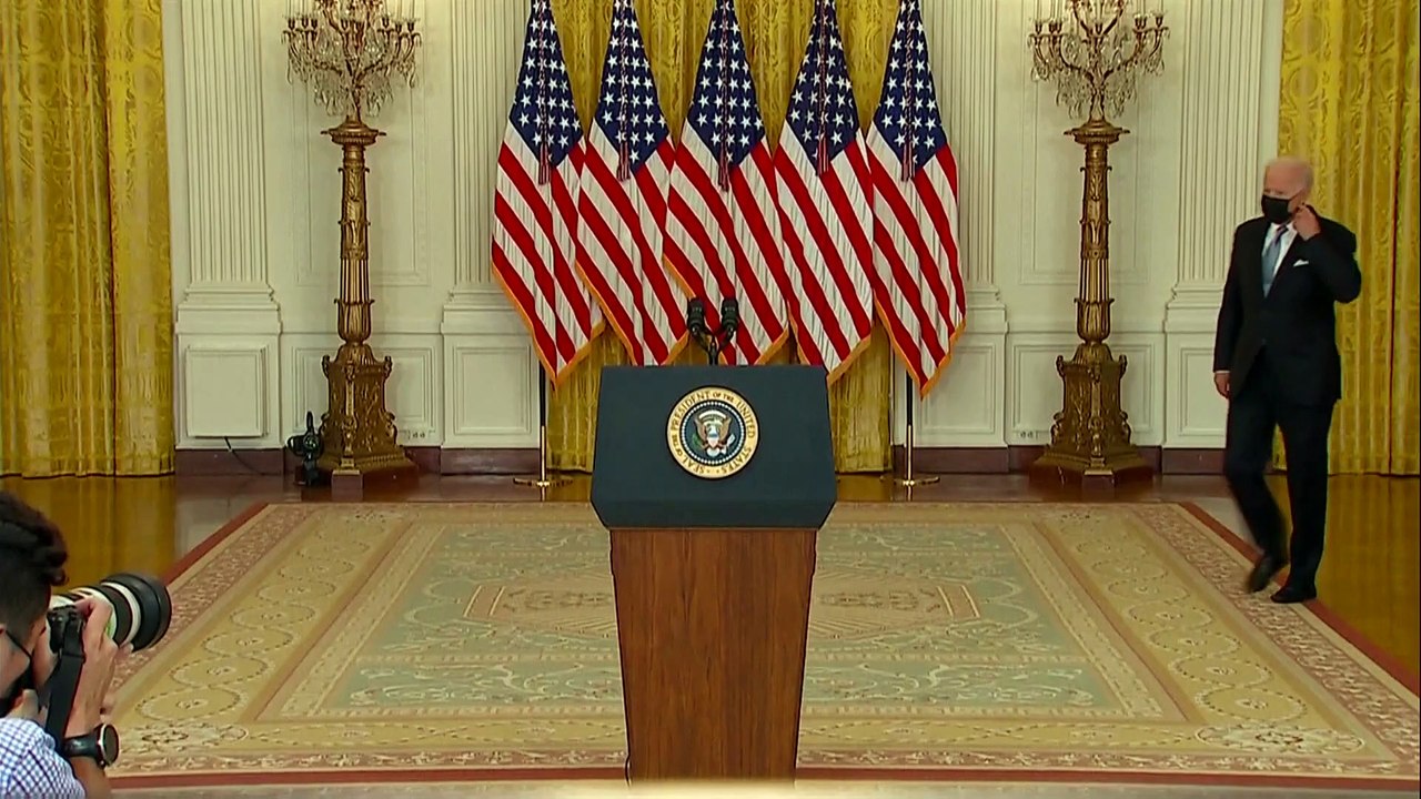 Joe Biden zu Afghanistan und den Taliban - im O-Ton