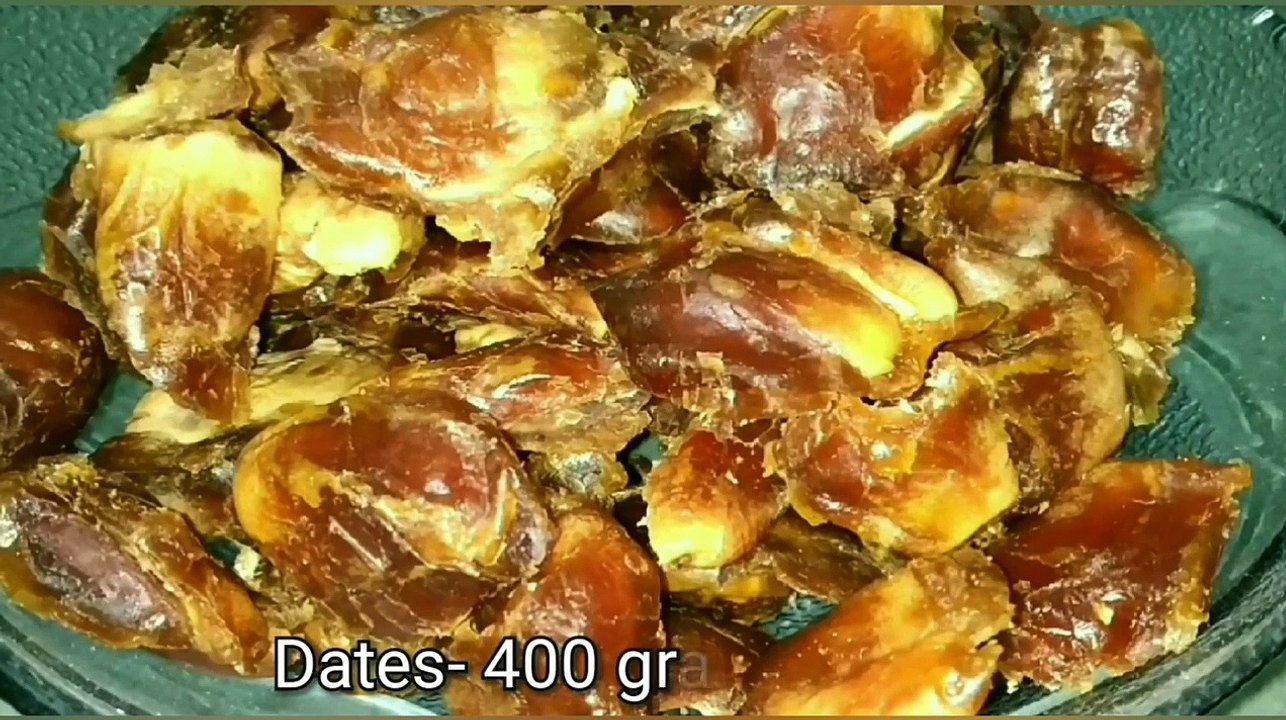 Khajur Dry Fruit Burfi - Khajur Roll Recipe - Khajur Burfi Recipe - Burfi