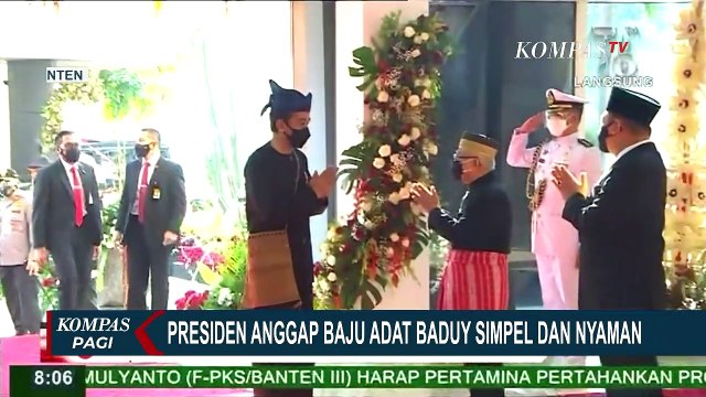 Pemkab Lebak Bangga Presiden Pakai Baju Adat Baduy di Sidang Tahunan MPR