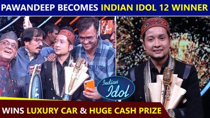Pawandeep Rajan Wins Indian Idol 12 With Flying Colours