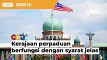 Kerajaan perpaduan hanya berfungsi dengan syarat jelas, kata penganalisis