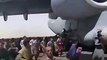 Afghans Cling to U.S. Military Jet in Kabul to Escape Taliban; 7 Dead