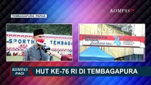 Jelang Upacara Pengibaran Bendera di PT Freeport Indonesia