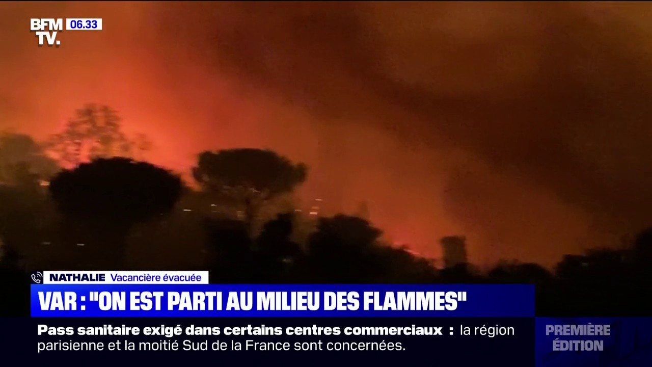 Incendie dans le Var: ce vacancier explique "av...