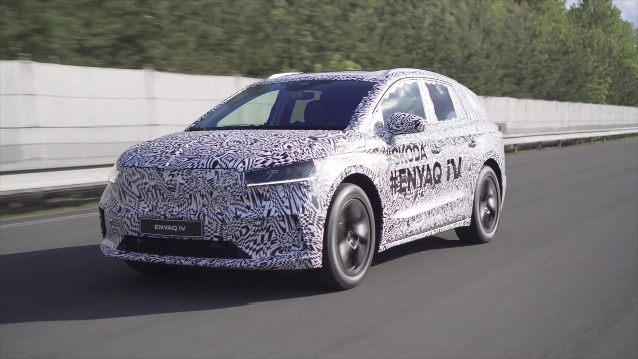 ŠKODA ENYAQ iV - Erstes ŠKODA Serien modell auf Basis des Modularen Elektrifizierungsbaukastens