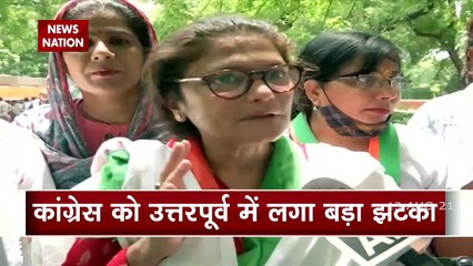 Congress को बड़ा झटका, Sushmita Dev ने Congress से इस्तीफा देकर थामा TMC का हाथ
