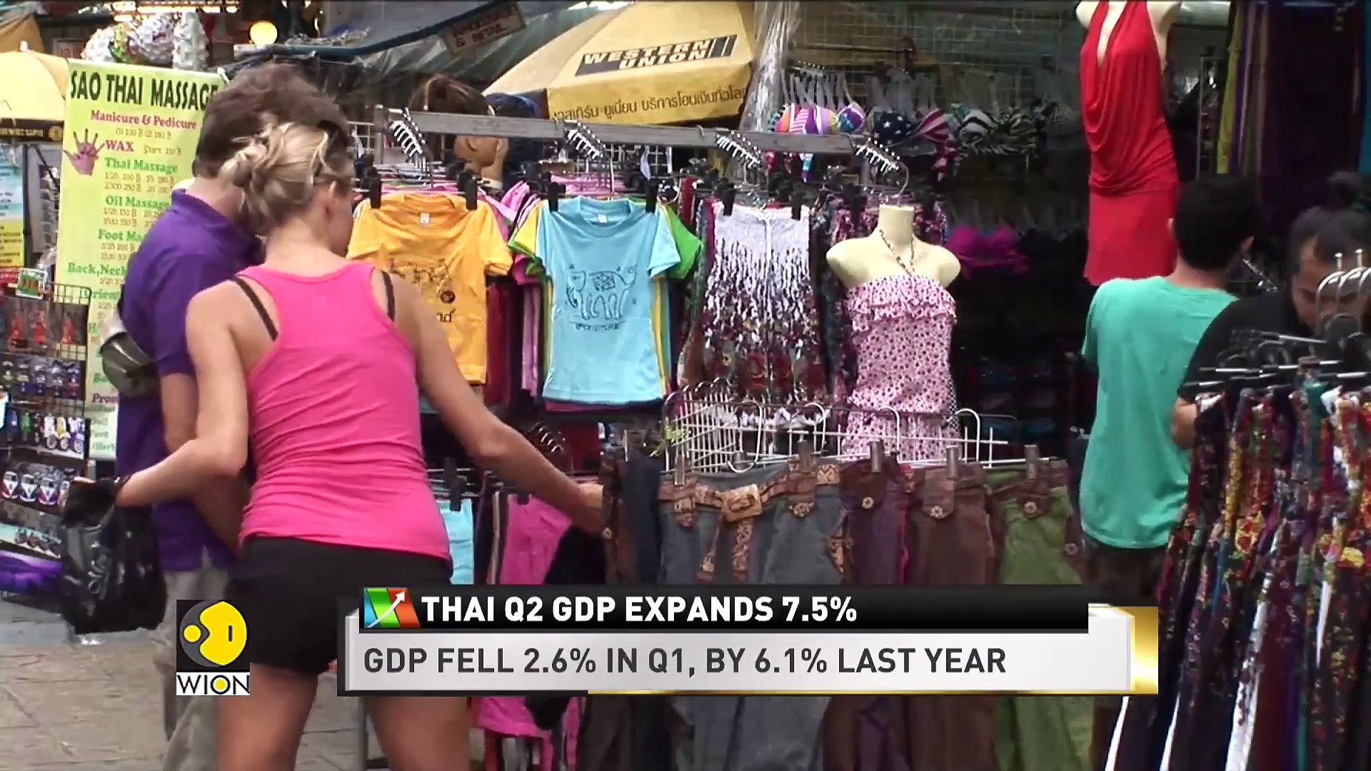 Thailand witnesses expansion in Q2 GDP by 7.5% | Latest News Updates | English News | WION