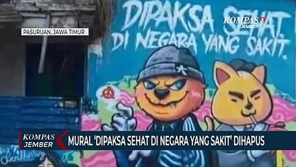 Mural Kritik Pemerintah Dihapus Satpol PP, Dinilai Ganggu Pengguna Jalan