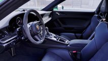 The new Porsche 911 GT3 Interior Design in Python green