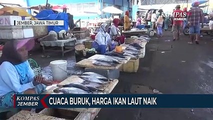 Cuaca Buruk Melanda Laut Selatan, Harga Ikan Laut di Puger Naik