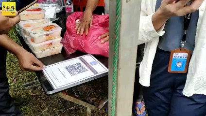 ◤新冠又一年◢王宫遵守SOP 提供MySj二维码供扫描