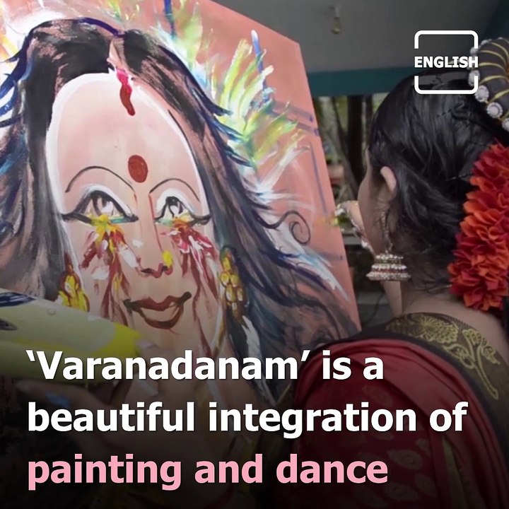 Meet Leeja Dinoop Who Draws and Dances, All Together!