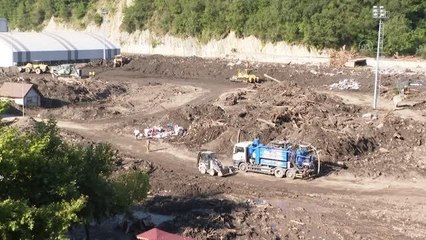KASTAMONU - Bozkurt ilçesinde arama kurtarma ve enkaz kaldırma çalışmaları sürüyor