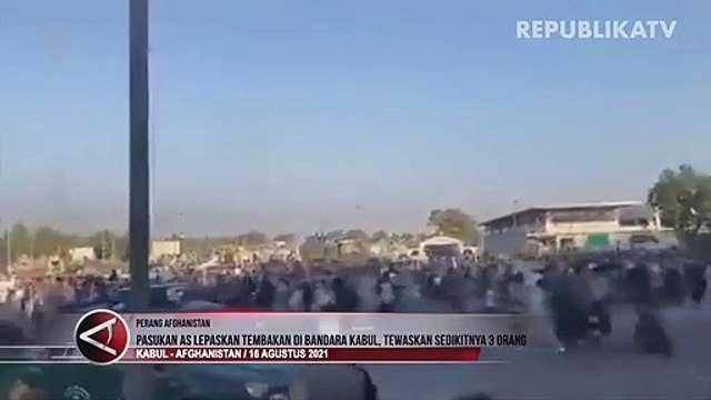 Pasukan AS Lepaskan Tembakan Peringatan di Bandara Kabul