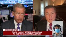 U.S. Army Vet goes off on MSNBC about Bidens remarks on Afghanistan