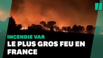L’incendie dans le Var a parcouru des milliers d'hectares de forêt et de garrigue