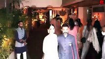 Pregnant Sonam Kapoor Hiding her Baby Bump with hubby Anand Ahuja at her Sister Rhea Kapoors Wedding