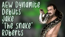 Jake the Snake Roberts DEBUTS on AEW Dynamite (footage included) They do LEGENDS RIGHT