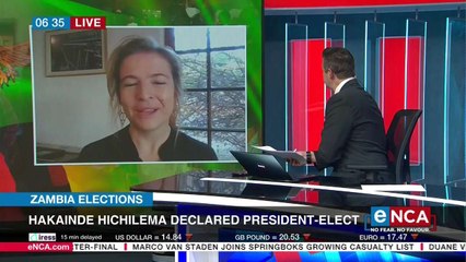 Hakainde Hichilema declared Zambia President