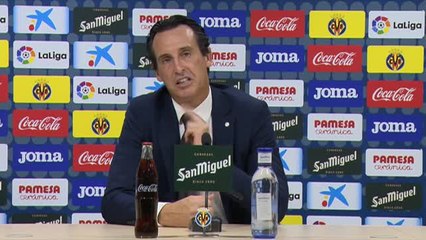 Emery: "El resultado es insuficiente para los méritos del equipo"
