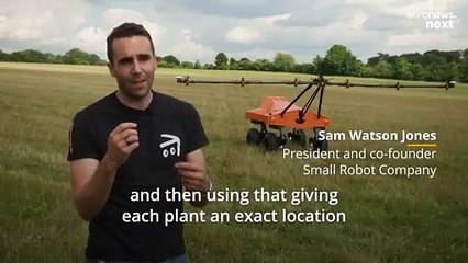 Using GPS and AI to check plants’ health, could ‘robocrop’ Tom be a familiar sight on farms?