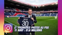 PSG : Messi bat des records... sur Instagram et détrône Cristiano Ronaldo