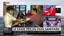 CNews : Accrochage entre Julien Pasquet et Laurence Saillet sur le passe sanitaire en terrasse