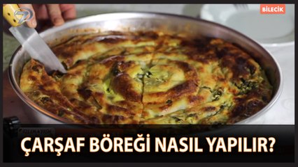 Çarşaf Böreği Tarifi | Çarşaf Böreği Nasıl Yapılır?