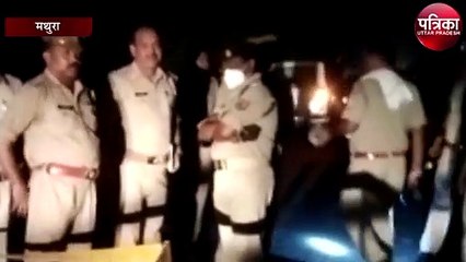 बदमाशों और पुलिस के बीच मुठभेड़, दो हुए गिरफ्तार