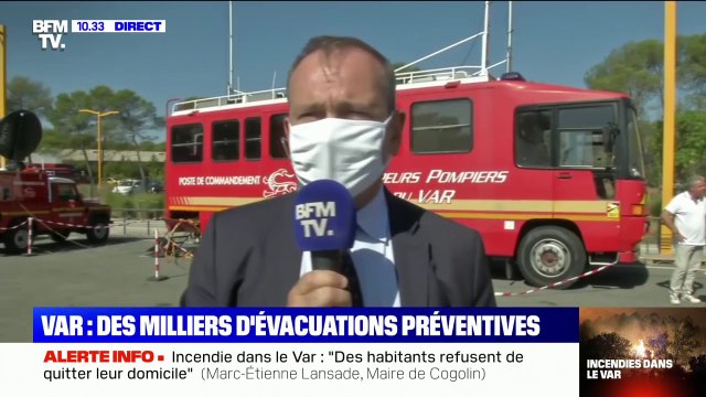 Incendies dans le Var: le préfet évoque de nouveaux départs de feu dans un périmètre contenu