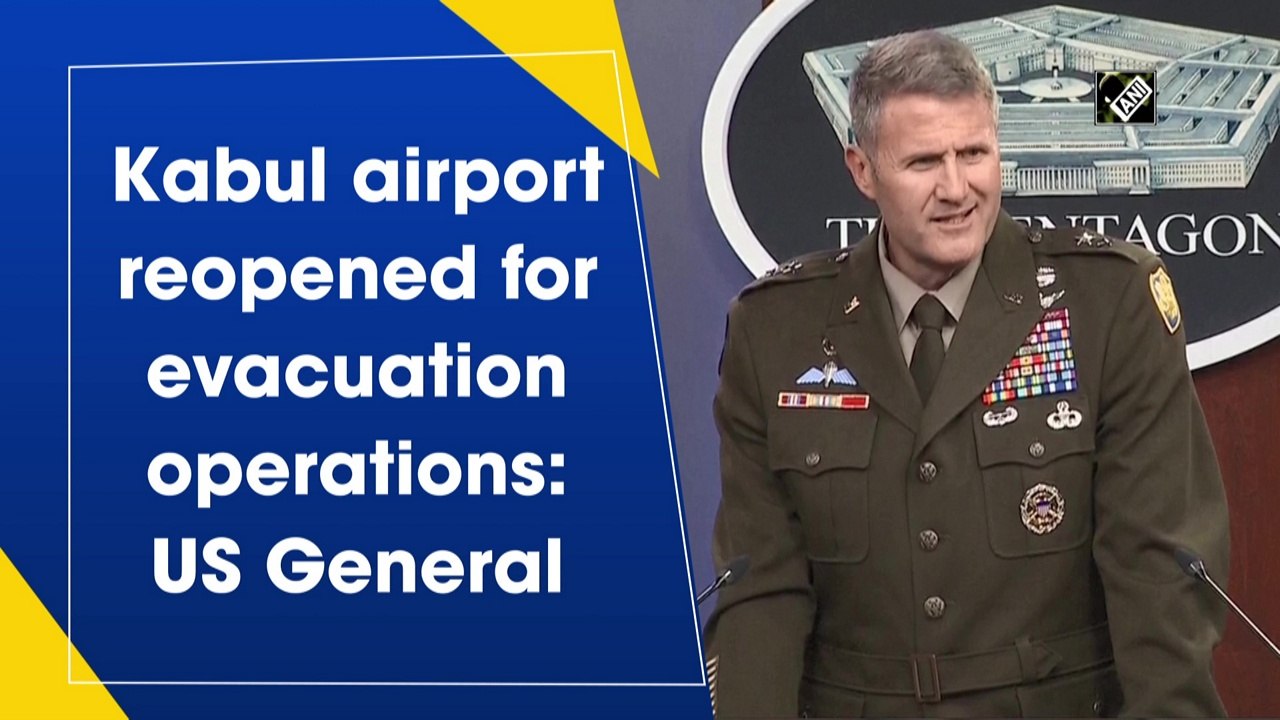 Kabul airport reopens for evacuation operations