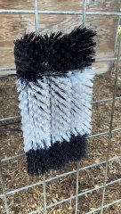 Goats Enjoy Their New Scratching Toys