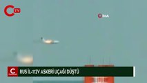 Rus İl-112V askeri uçağı düştü