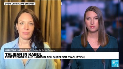 First plane carrying French evacuees from Afghanistan lands in Abu Dhabi