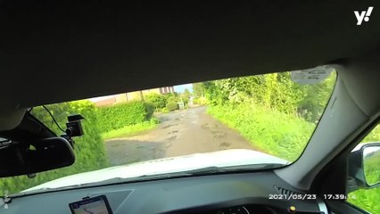 Dramatic moment police take down paedophile who pointed assault rifle at officer outside pub